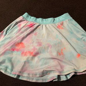 Place Sport Light Blue Multicolor Skort Girls Size 14